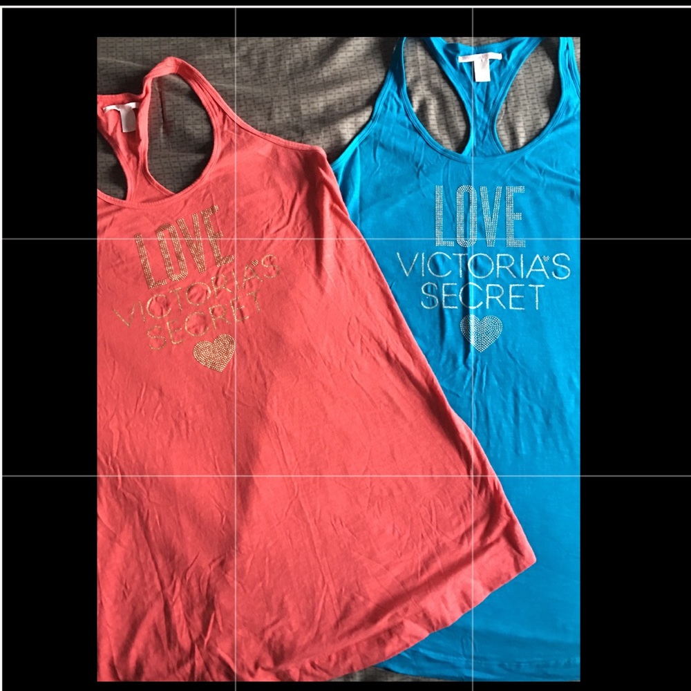 Set of 2 Victoria’s Secret night shirts-Size Large